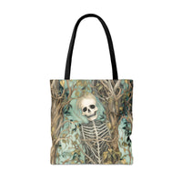 Skeleton Halloween Trick or Treat Adult Tote Bag