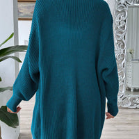 Open Front Long Sleeve Cardigan
