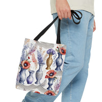 Silver Elegance Luxury Everyday Tote Bag