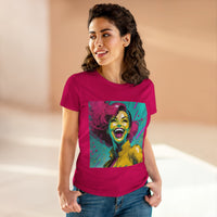 Pure Bliss Billie Women's Midweight Cotton Tee