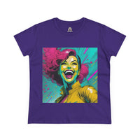 Pure Bliss Billie Women's Midweight Cotton Tee