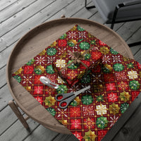 Red Green Geometric Gift Wrap Papers