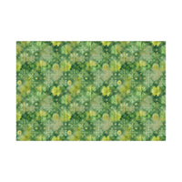 Evergreen Snowflakes Gift Wrap Papers