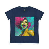 Pure Bliss Billie Women's Midweight Cotton Tee