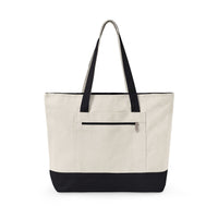 Forever Blessed Zippered Canvas Tote