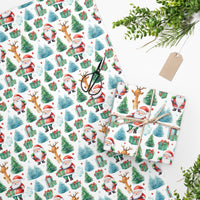 Santa Holiday Wrapping Paper