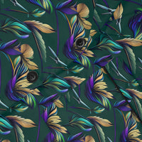 Pampas Carnivale Women's Luxury Satin Pajamas (AOP)