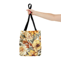 Sunny Colors Floral Tote Bag