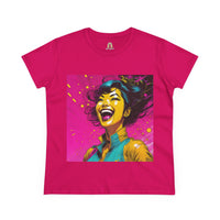 Pure Bliss Maggie Women's Midweight Cotton Tee
