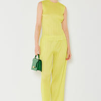 Marina West Swim Pleated Elastic-Waist Straight Pants