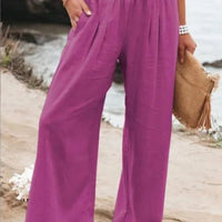 Amalfi Cool Wide Leg Trousers