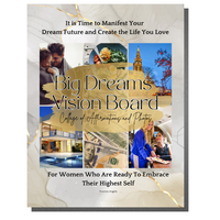 Dream Big Vision Board Book + Kit