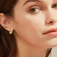 Moira 1 Carat Moissanite 925 Sterling Silver Earrings