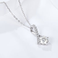 Special Occasion 1 Carat Moissanite Pendant Necklace
