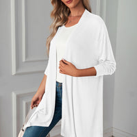Open Front Long Sleeve Cardigan