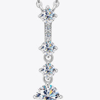 Keep You There Multi-Moissanite Pendant Necklace
