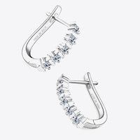 Moissanite 925 Sterling Silver Earrings