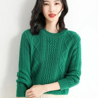Regal Comfort Knitted Cashmere Pullover Sweater