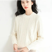 Regal Comfort Knitted Cashmere Pullover Sweater