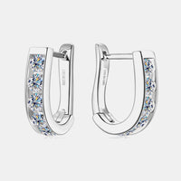 Moira 1 Carat Moissanite 925 Sterling Silver Earrings
