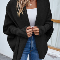 Great Comfort Open Front Long Sleeve Cardigan
