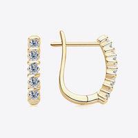 Moissanite 925 Sterling Silver Earrings