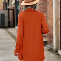 Open Front Long Sleeve Cardigan