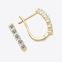 Moissanite 925 Sterling Silver Earrings