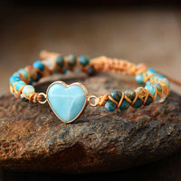 Heart Shape Beaded Bracelet