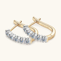 Moissanite 925 Sterling Silver Earrings