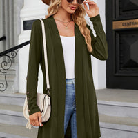 Come Out And Have Fun Long Sleeve Open Front Cardigan