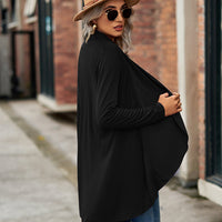 Open Front Long Sleeve Cardigan