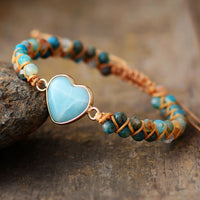 Heart Shape Beaded Bracelet