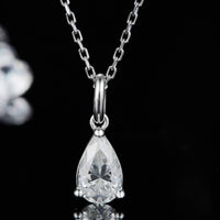 My Precious 1 Carat Moissanite 925 Sterling Silver Necklace