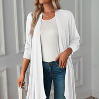 Open Front Long Sleeve Cardigan