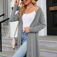 Come Out And Have Fun Long Sleeve Open Front Cardigan