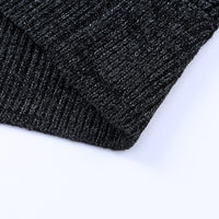 Heathered Open Front Longline Cardigan