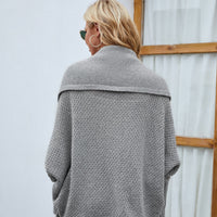 Great Comfort Open Front Long Sleeve Cardigan