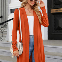 Come Out And Have Fun Long Sleeve Open Front Cardigan