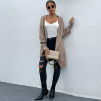 Long Open Front Cardigan