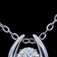 Erica Moissanite Zircon Pendant Necklace