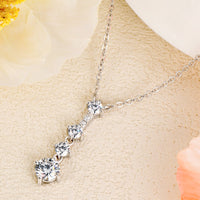 Keep You There Multi-Moissanite Pendant Necklace