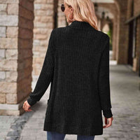 Open Front Cardigan with Pockets