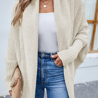 Great Comfort Open Front Long Sleeve Cardigan