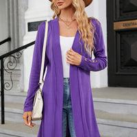 Come Out And Have Fun Long Sleeve Open Front Cardigan