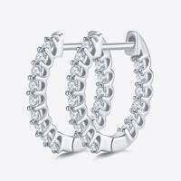 Moissanite 925 Sterling Silver Earrings