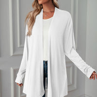 Open Front Long Sleeve Cardigan
