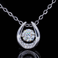 Erica Moissanite Zircon Pendant Necklace