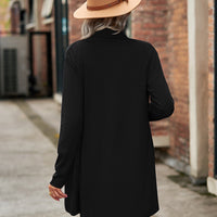 Open Front Long Sleeve Cardigan