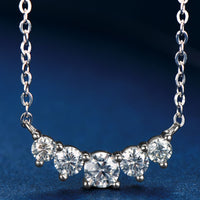 Moissanite Pendant Necklace